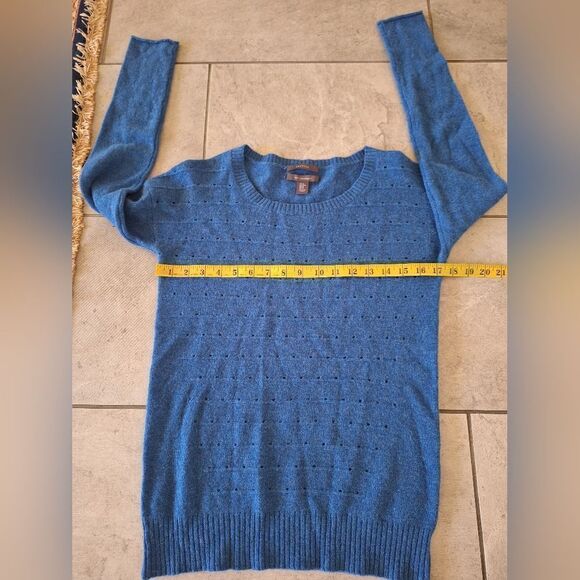 Saffron blue cashmere swester size M - Picture 5 of 5